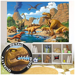 Mural De Pared Para Habitación Infantil, Dinosaurio