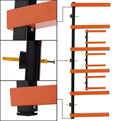 Max 600 Lb - Estante De Almacenamiento De Madera Para 6 Esta - tienda online