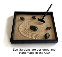 Juego De Jardín Zen Color Negro Jardín Zen Para Interiores - comprar online