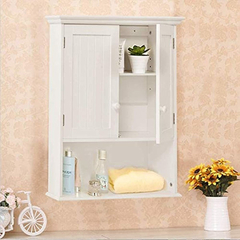 Glacer Wall Mount Bathroom Cabinet, Medicine Cabinet With Op - comprar online