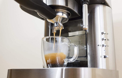 Espressione Máquina De Café Expreso De Acero Inoxidable, 1,5 - tienda online