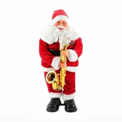 Papai Noel Com Saxofone Musical