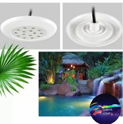 Luminaria De Piscina Led 15w Rgb 12v Resinado - loja online