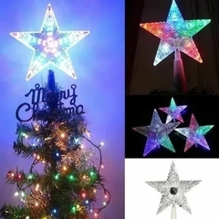 Ponteira para Árvore de Natal Estrela RGB