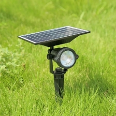 Imagem do Luminária Solar Espeto Jardim Led Liga/desliga Automática Branco Frio