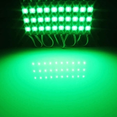 Módulo Injetado Led SMD 2835 c/ 1 led 12v 1,5w Verde