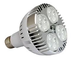 Lâmpada Led Par30 35w Branco Quente 3000k-3500k Bivolt