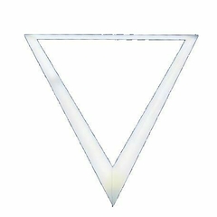 PERFIL SOB MEDIDA 4 CORES TRIANGULAR 40cm - Center Comp Led