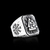 Anillo Valknut Vikingo Cuadrado - Poppe