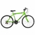 Bicicleta Ultra Bike Aro 26 com 18 Marchas Verde Kaw Pro Tork