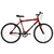 Bicicleta Ultra Bike Aro 26 com 18 Marchas Vermelho Fosco Pro Tork