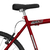 Bicicleta Ultra Bike Aro 26 com 18 Marchas Vermelho Fosco Pro Tork - comprar online