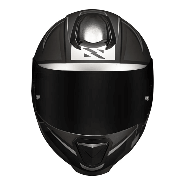 Capacete Moto Norisk Razor Preto Brilho Masculino Feminino Tamanho