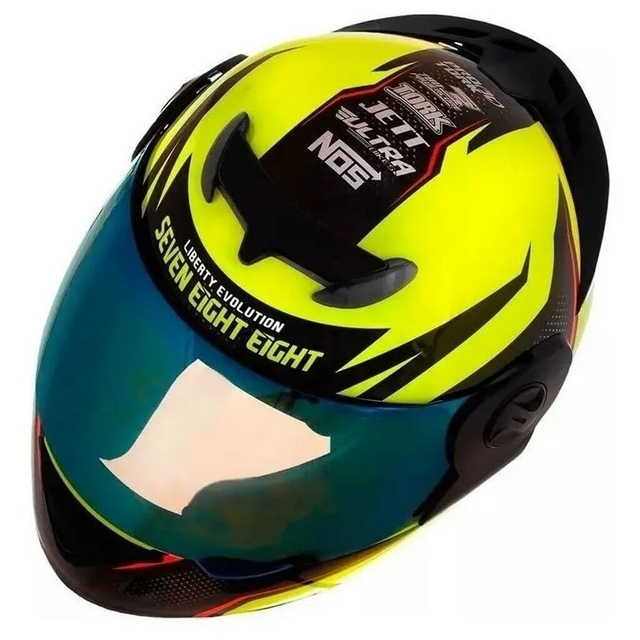 Capacete Evolution 788 G6 Factory edition Amarelo Neon Pro Tork