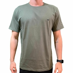 Camisa Masculina Fielder Básica Verde Militar 06.0001V