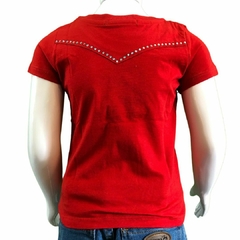 T-shirt Infantil Tassa Girl Comfort Vermelho 5320.1 - comprar online