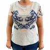 T-shirt Feminina Stabulos Renda BSBL0004