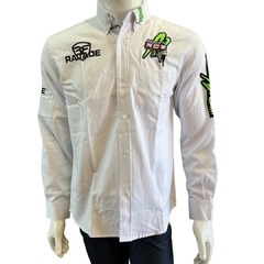 Camisa Masculina Radade ML B Green Bull Branca RDA11