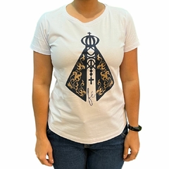 T-shirt Feminina Bão e Bonito Nossa Senhora Branca 524