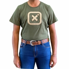 Camiseta Masculina TXC MC Custom Bordado Verde 19875 - comprar online