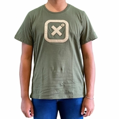 Camiseta Masculina TXC MC Custom Bordado Verde 19875