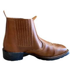 Bota Texana Bretão BQ/CC Crazy Horse Conhaque 512.10 - comprar online