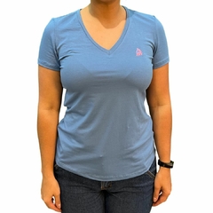 T-shirt Tassa Feminina M/C Clássica Azul 3090.36