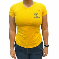 T-shirt Feminina Violeiros Muladeiros Amarela 00303.1 - comprar online