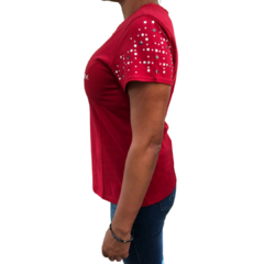 T-shirt Tassa Feminina M/C Classica Vermelho 5218.1 na internet