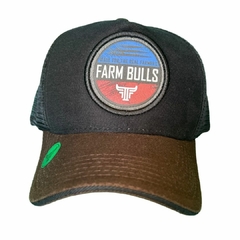 Boné Farm Bulls Real Farmers Preto/Marrom BN65.3