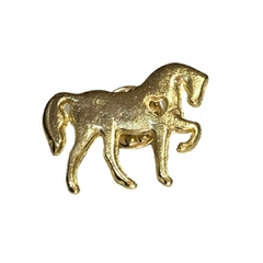 Botom Cavalo Coração Dourado BR31.1