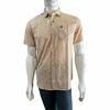 Camisa Masculina TXC MC Custom Slim Fit Xadrez Bordada Areia 2900C