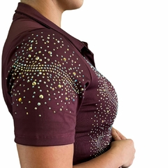 Body Minuty Polo Strass Marsala Thermo 1258 - comprar online