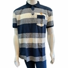 Polo Masculina West Country Listrada Marinho/Branco 3054.4