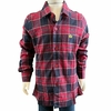 Camisete Infantil Mary Rose ML Flanelada Xadrez M Bordo/Marinho 4500.6