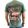 Camiseta Masculina Super Bulls Mangalarga Marchador Original Verde Militar SB56