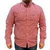 Camisa Masculina Western Bull ML Xadrez Vermelho 241.W