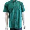 Camisa Masculina TXC MC Custom Xadrez Verde/Branco-Vermelho 2712C.2