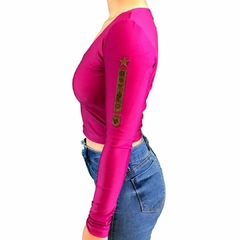 Cropped Mavolle Willa UV Protection Magenta CW037.6 na internet