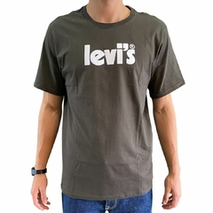 Camiseta Masculina Levi´s Original Verde Musgo Escuro LB0013119