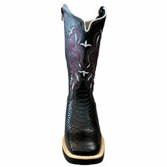 Bota Texana Feminina Campero BQ Preto 0711 - comprar online