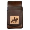 Bainha Para Celular Couro Cavalo Mangalarga BT54