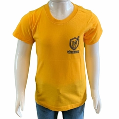 Camiseta infantil Violeiros 100% Homozigoto Amarelo 00402.6 - comprar online