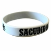 Pulseira Silicone Sacudido's Branca SA20