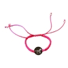 Pulseira EL Macramê Rosa/Ouro Velho PL23.5