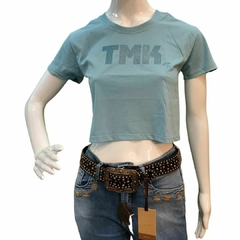 Cropped Infantil TMK Azul Bebê 2309-15