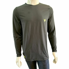 Camisa Solar Protectin Mavolle Preto/Amarelo 046.5.3