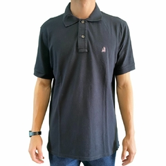 Polo Masculina Tassa M/C Regular Preto/Rosa 4479.11