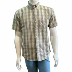 Camisa Masculina Minuty Xadrez MC Gelo 2501.26