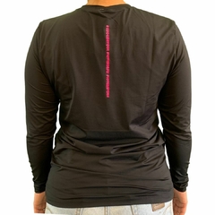 Camisa Solar Protectin Mavolle Preto/Rosa 046.8.1 - comprar online